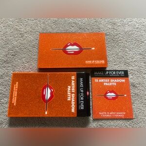 Make up for ever 15 shadow artist palette